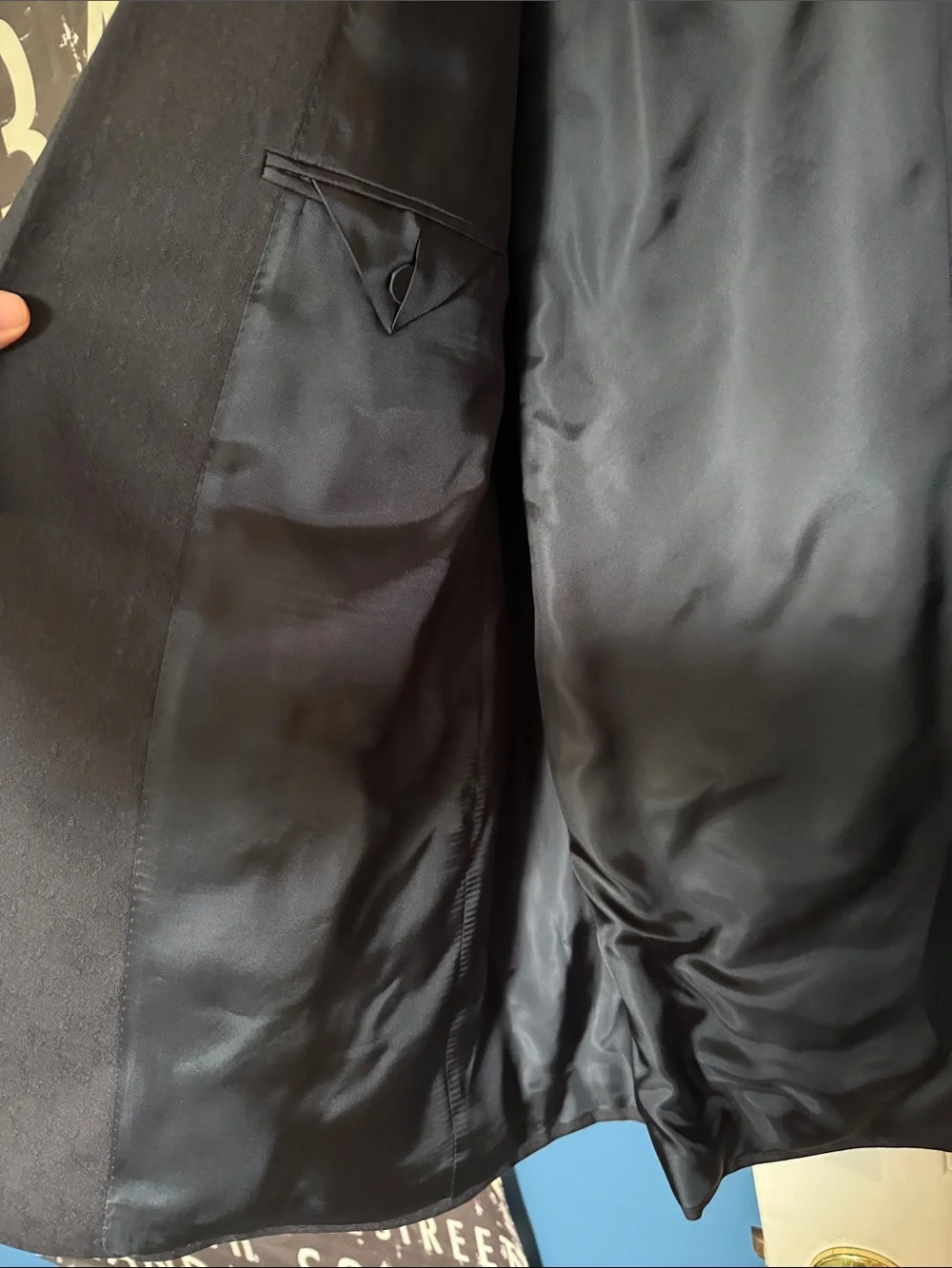 Gucci Black Men's Single-Breasted Sport Coat